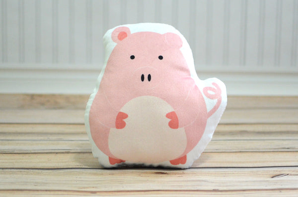 pig cut and sew pillow